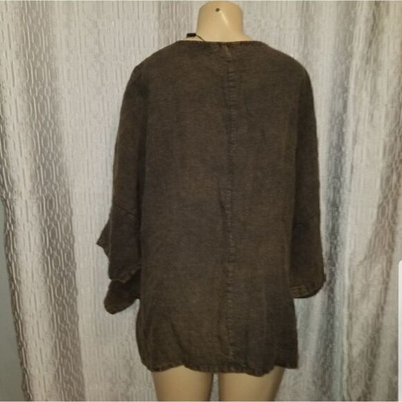 Buykud Navy Striped Oversized Dress NWT Size XL - Picture 10 of 10